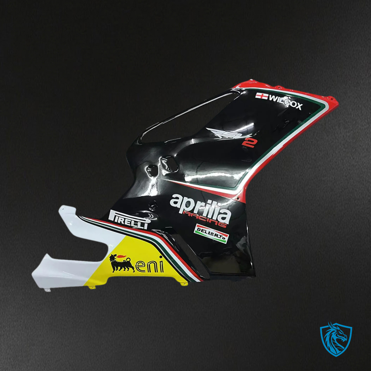 Aprilia RSV 1000 (2003-2006) Fairing Kit - Red & Black Style 3 - ABS Bodywork