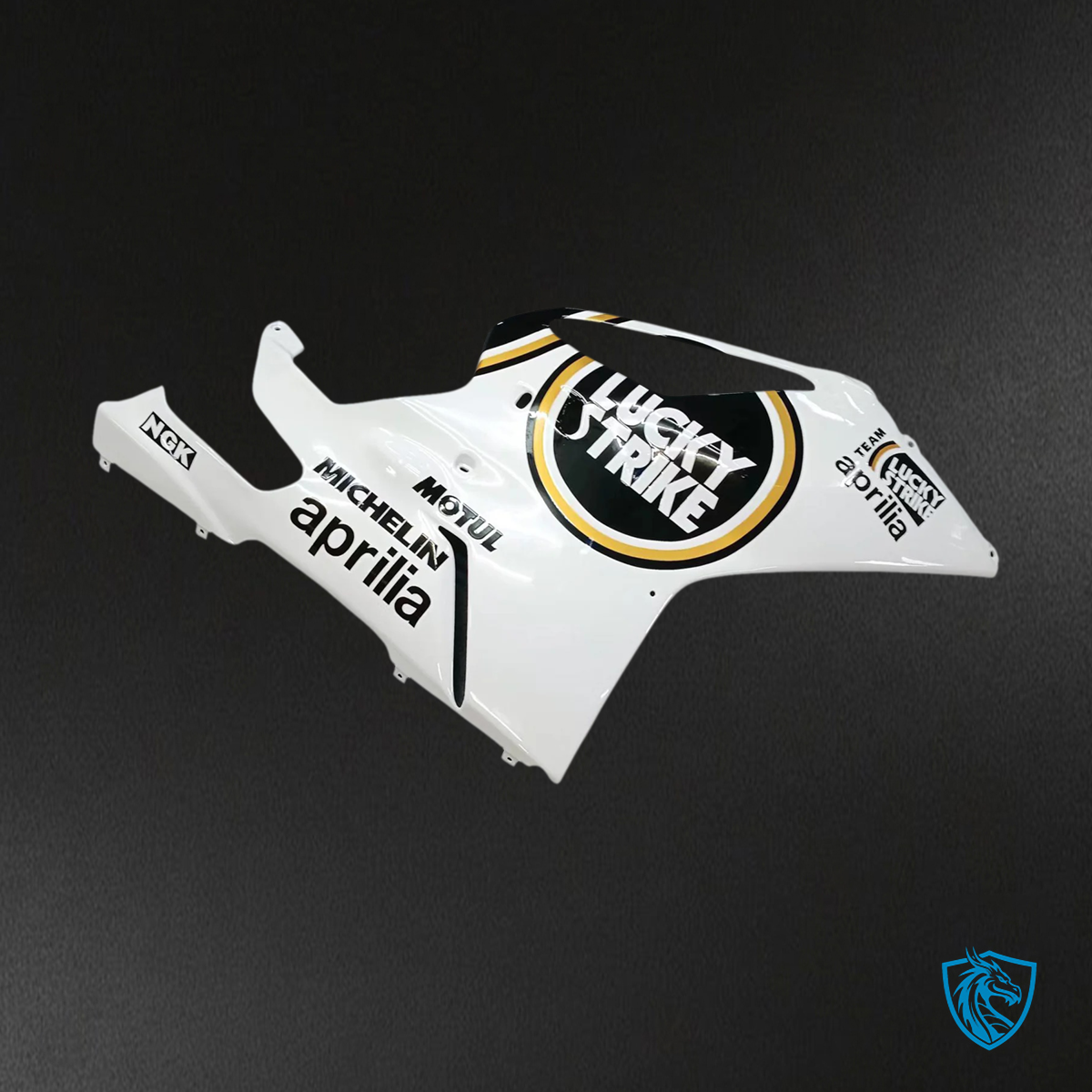 Aprilia RSV 1000 (2003-2006) Fairing Kit - White & Black - ABS Bodywork