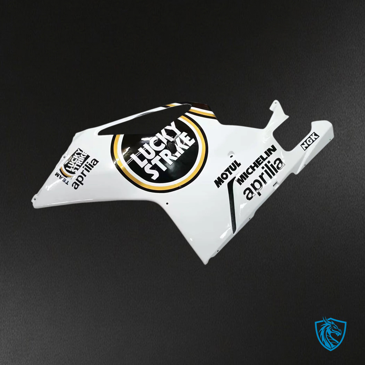 Aprilia RSV 1000 (2003-2006) Fairing Kit - White & Black - ABS Bodywork