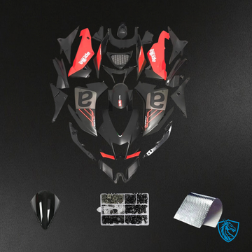 Aprilia RSV4 1000 (2009-2015) Fairing Kit - Black & Red - ABS Bodywork