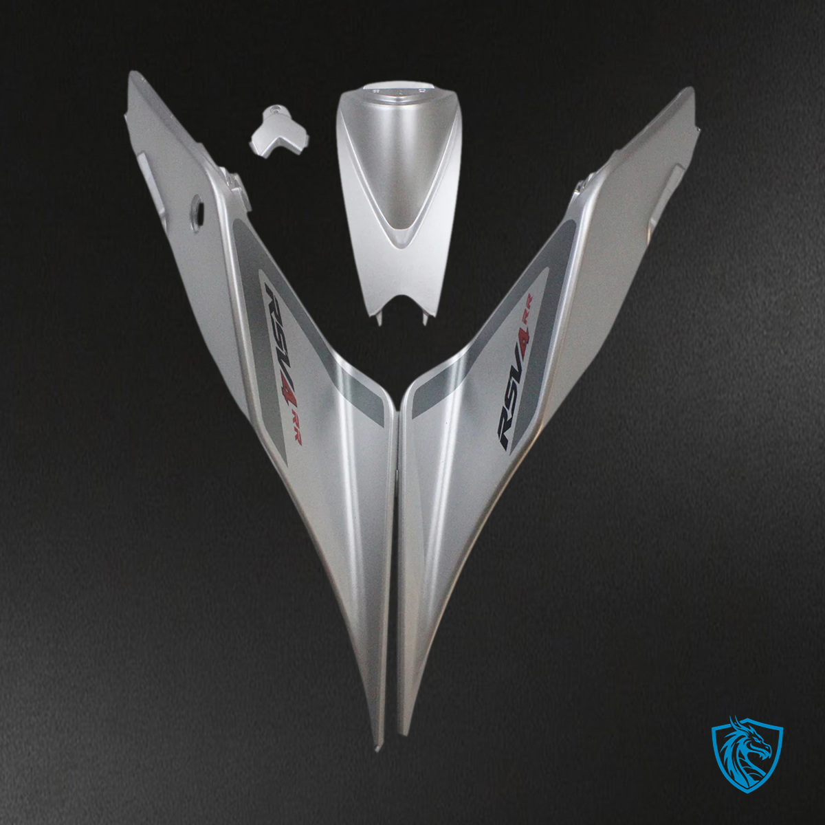 Aprilia RSV4 1000 (2009-2015) Fairing Kit - Grey & Silver - ABS Bodywork