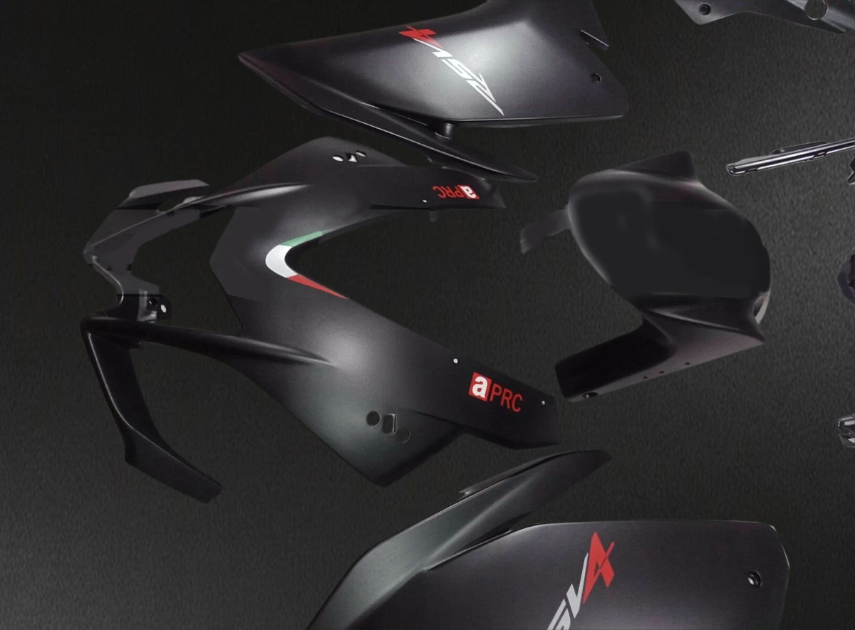 Aprilia RSV4 1000 (2009-2015) Fairing Kit - Matte Black - ABS Bodywork