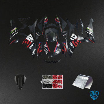 Aprilia RSV4 1000 (2009-2015) Fairing Kit - Matte Black & Red - ABS Bodywork