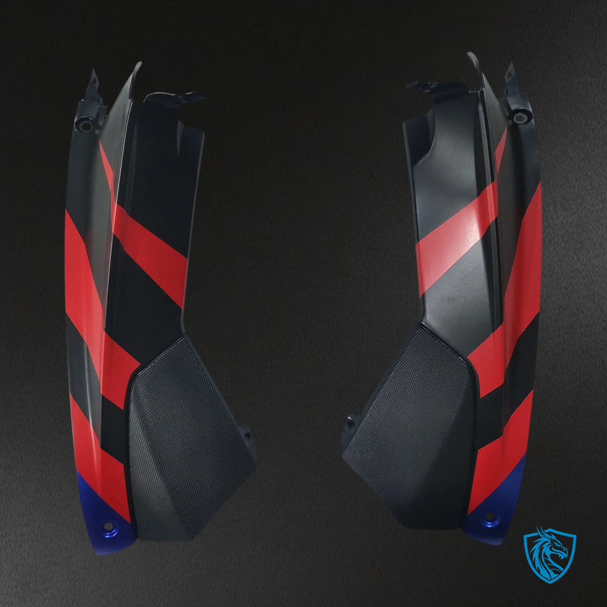 Aprilia RSV4 1000 (2009-2015) Fairing Kit - Matte Black & Red - ABS Bodywork