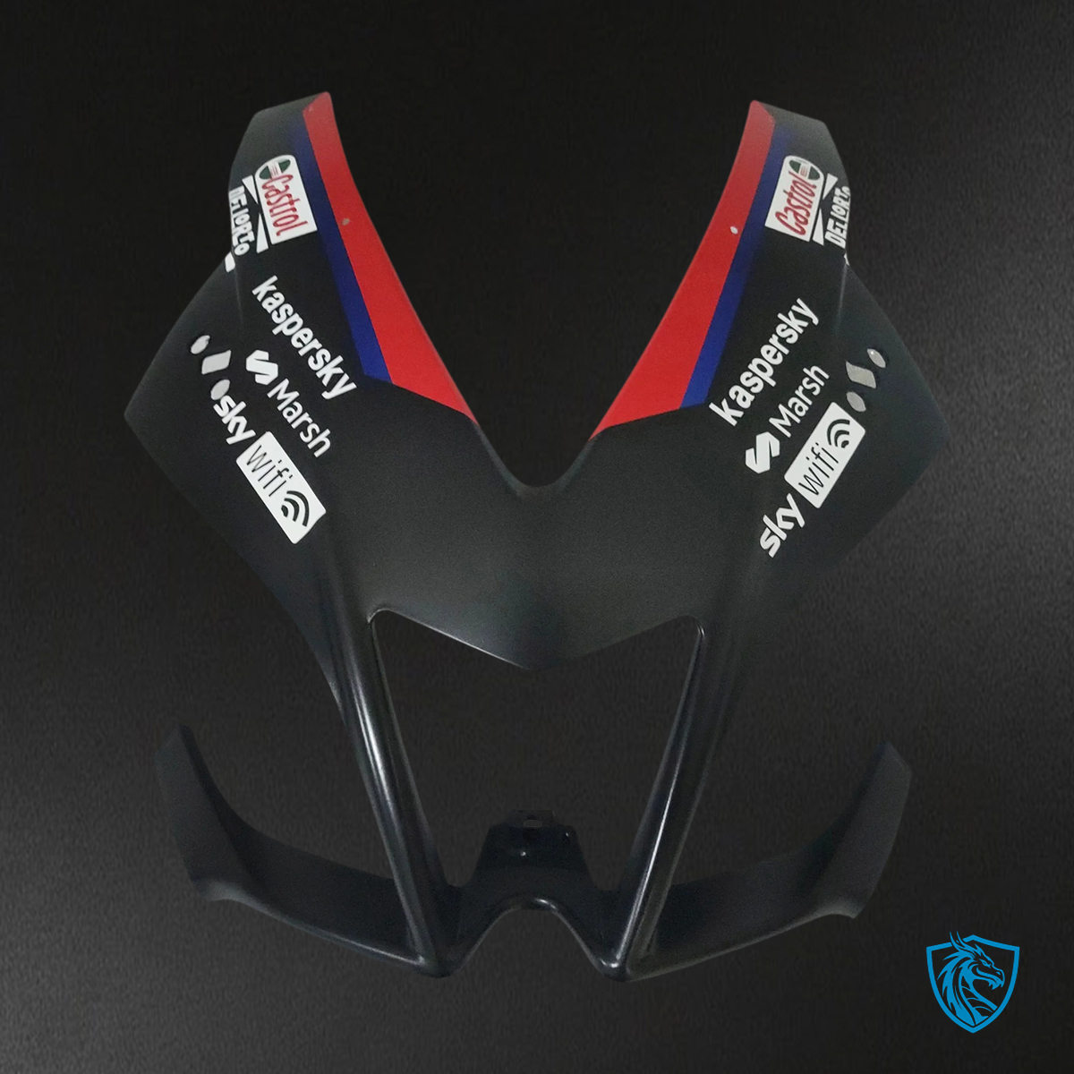 Aprilia RSV4 1000 (2009-2015) Fairing Kit - Matte Black & Red - ABS Bodywork