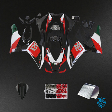 Aprilia RSV4 1000 (2009-2015) Fairing Kit - Red & Black - ABS Plastic Bodywork