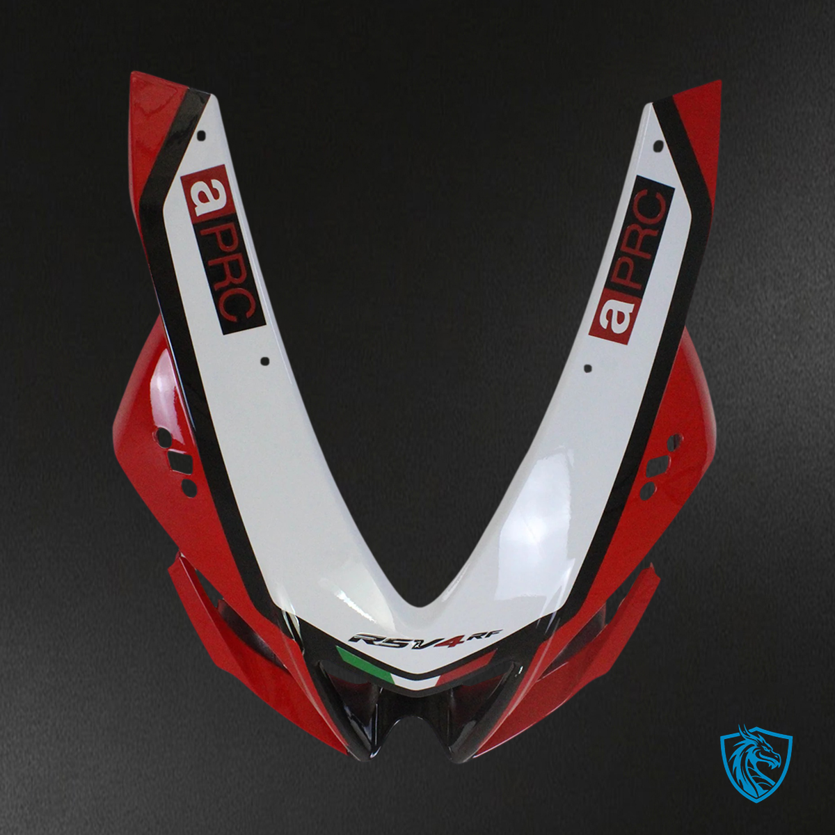 Aprilia RSV4 1000 (2009-2015) Fairing Kit - Red & Black - ABS Plastic Bodywork