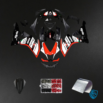 Aprilia RSV4 1000 (2009-2015) Fairing Kit - Red, Black & White - ABS Bodywork