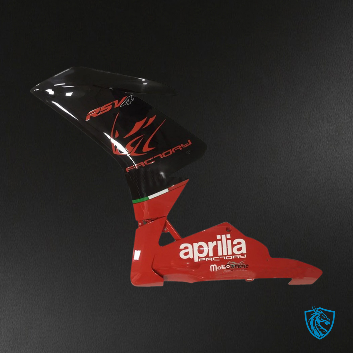 Aprilia RSV4 1000 (2009-2015) Fairing Kit - Red and Black - ABS Bodywork