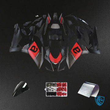Aprilia RSV4 1000 (2009-2015) Fairing Kit - Red & Black Style_3 - ABS Bodywork