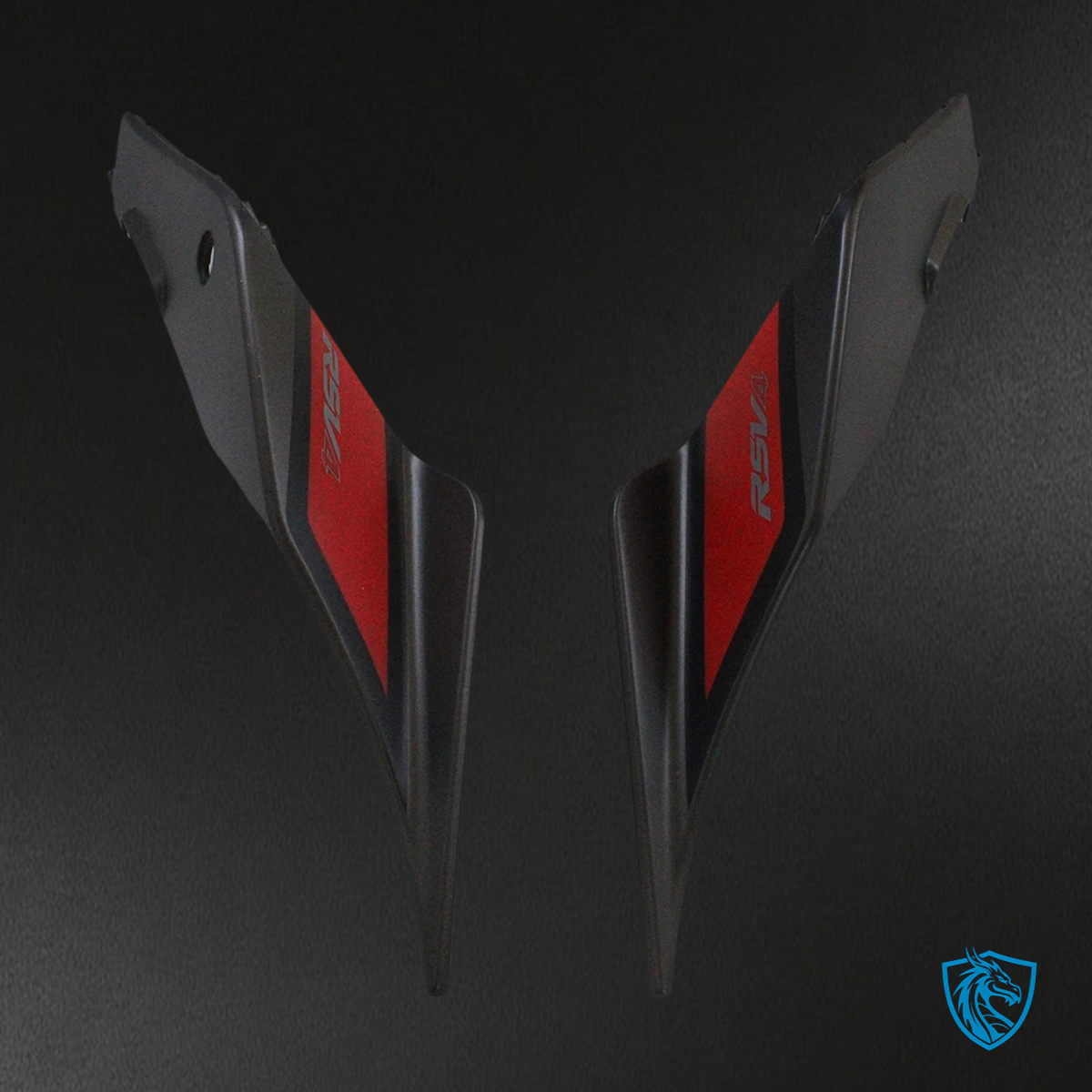 Aprilia RSV4 1000 (2009-2015) Fairing Kit - Red & Black Style_3 - ABS Bodywork