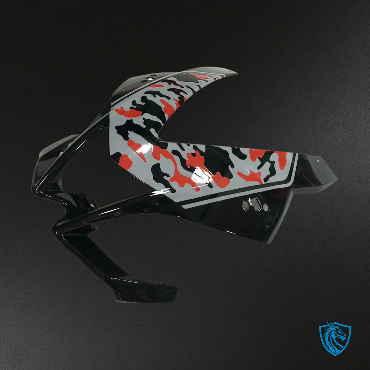 Aprilia RSV4 1000 (2009-2015) Fairing Kit - Red & Gray Camo - ABS Bodywork