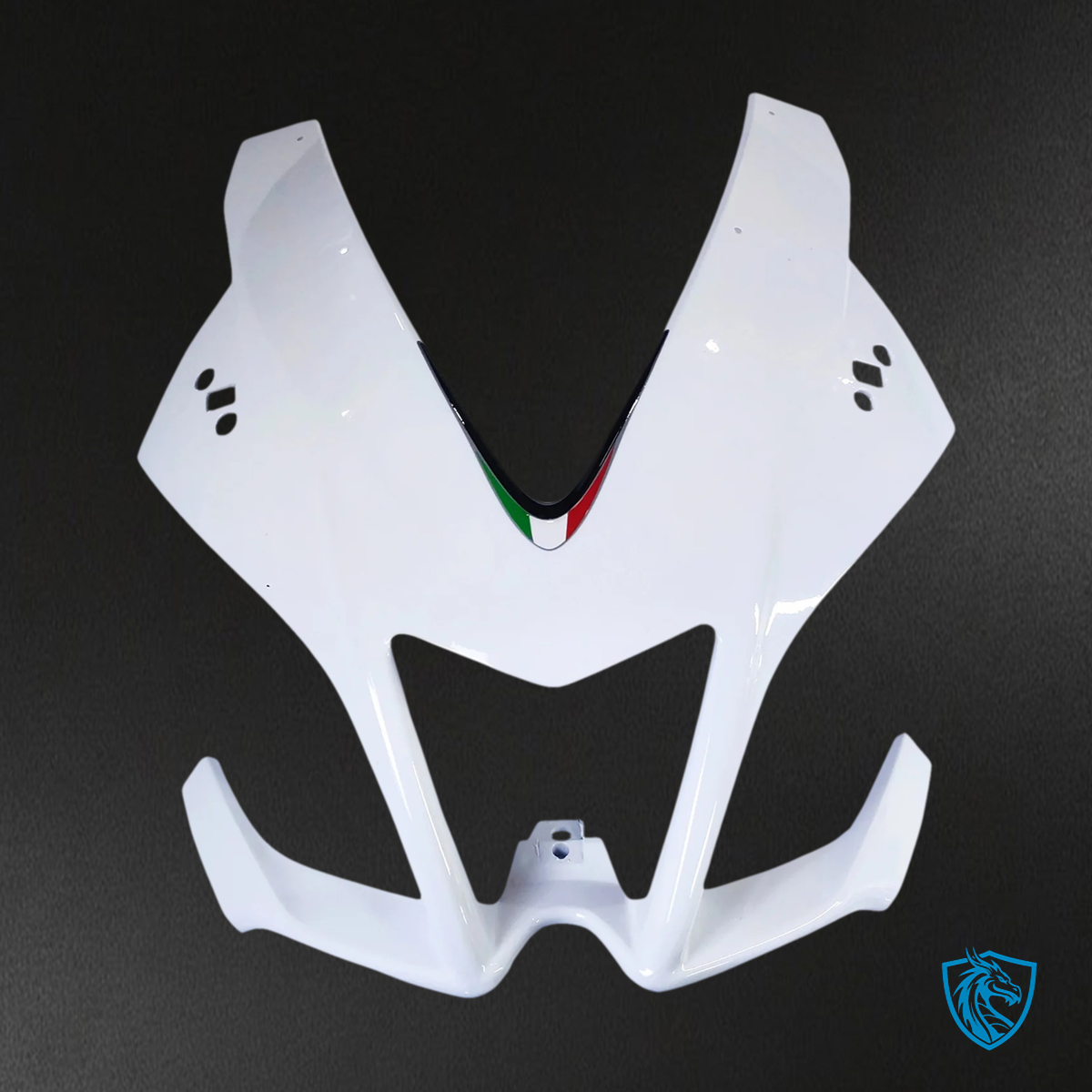 Aprilia RSV4 1000 (2009-2015) Fairing Kit - White, Black and Green - ABS Bodywork
