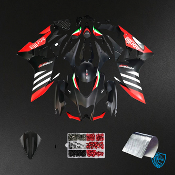 Aprilia RSV4 1000 (2009-2015) Fairing Kit - White, Black and Red - ABS Bodywork