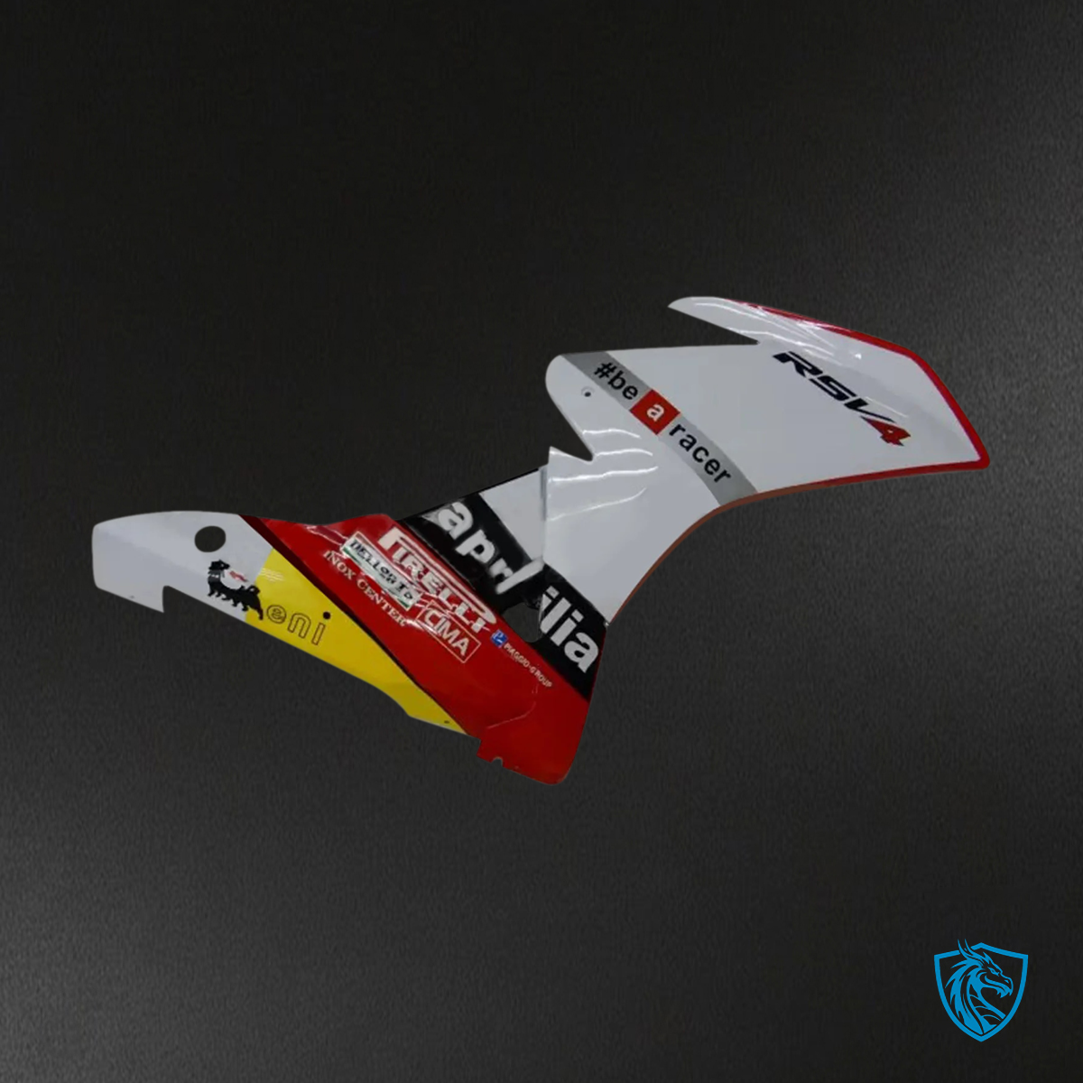 Aprilia RSV4 1000 (2009-2015) Fairing Kit - White & Red Style_4 - ABS Bodywork