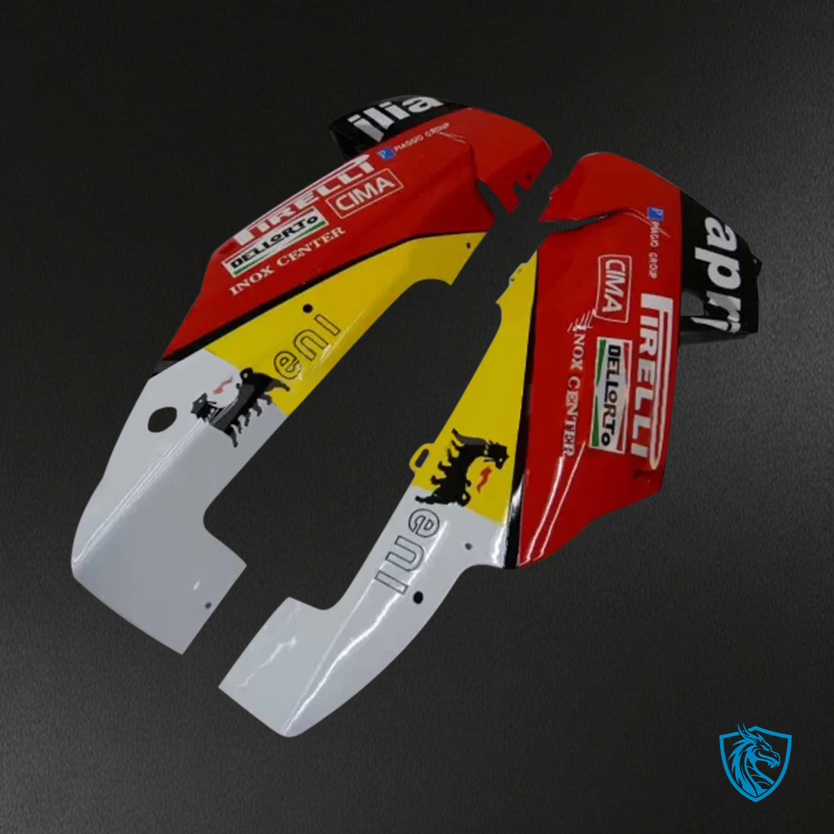 Aprilia RSV4 1000 (2009-2015) Fairing Kit - White & Red Style_4 - ABS Bodywork