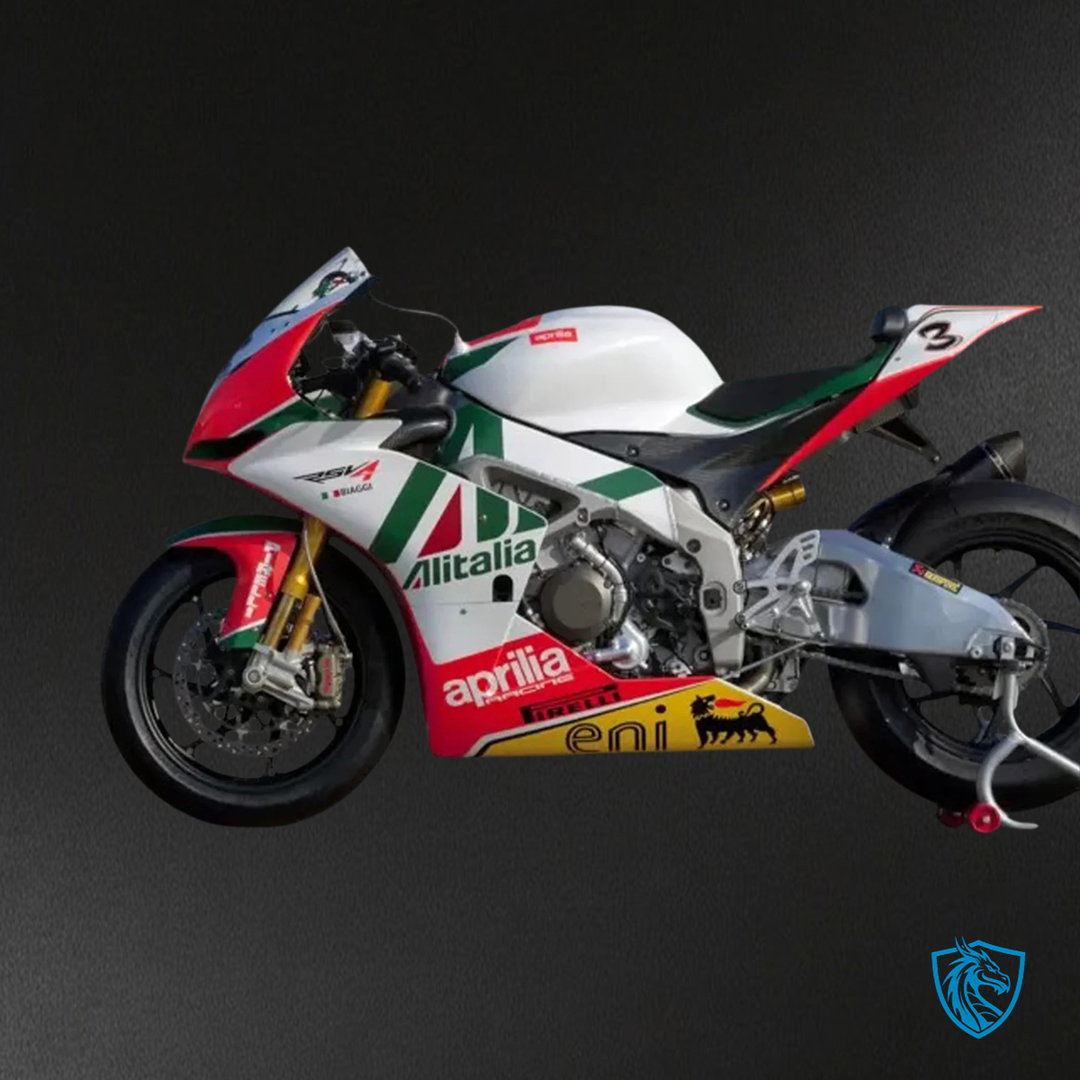 Aprilia RSV4 1000 (2009-2015) Fairing Kit - White & Red - ABS Bodywork