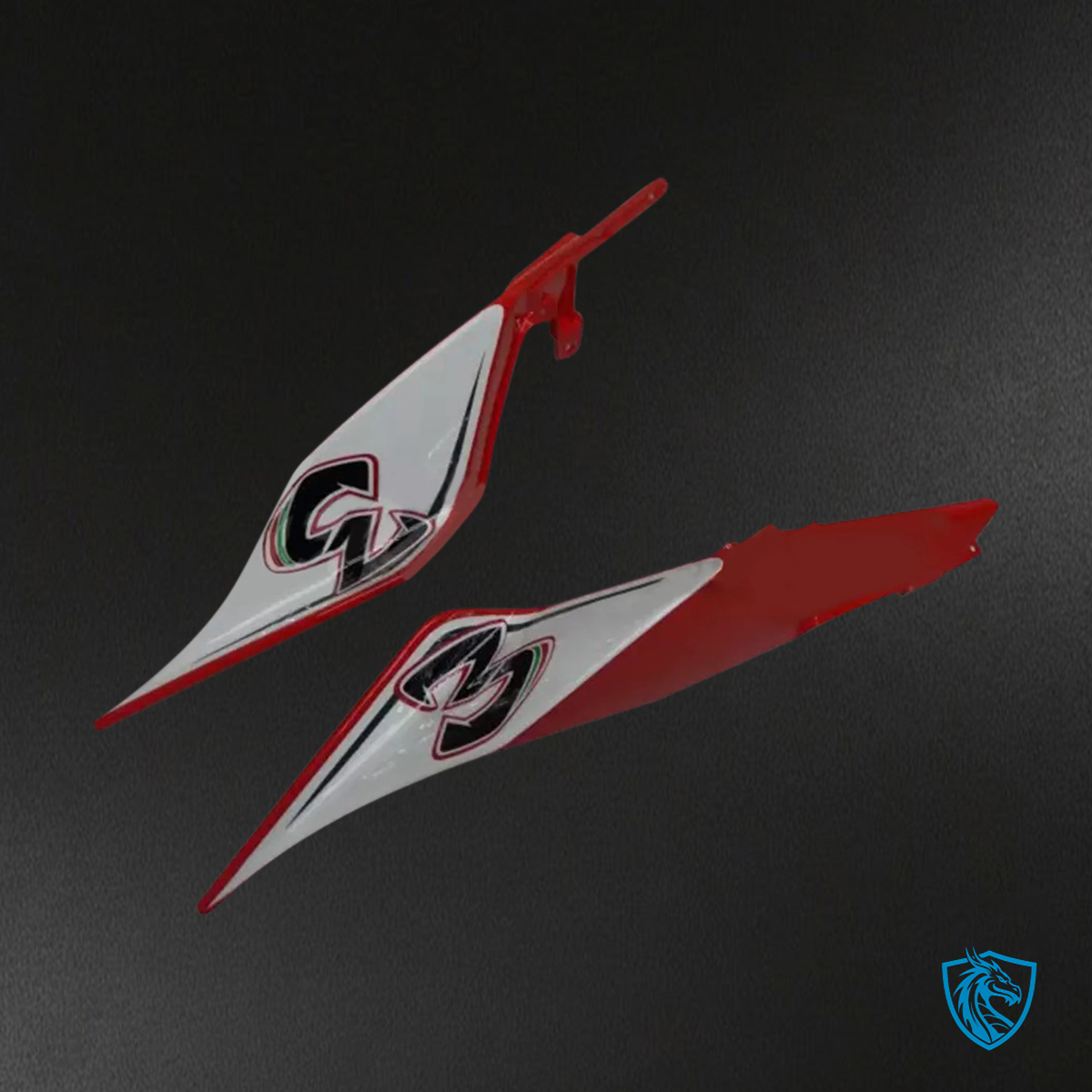 Aprilia RSV4 1000 (2009-2015) Fairing Kit - White & Red - ABS Bodywork