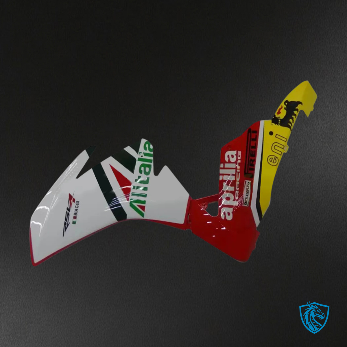 Aprilia RSV4 1000 (2009-2015) Fairing Kit - White & Red - ABS Bodywork