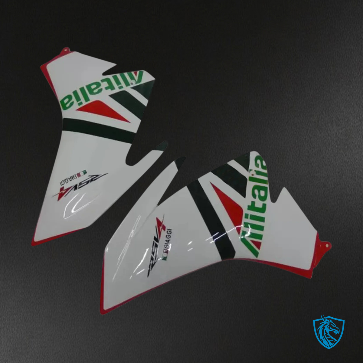 Aprilia RSV4 1000 (2009-2015) Fairing Kit - White & Red - ABS Bodywork