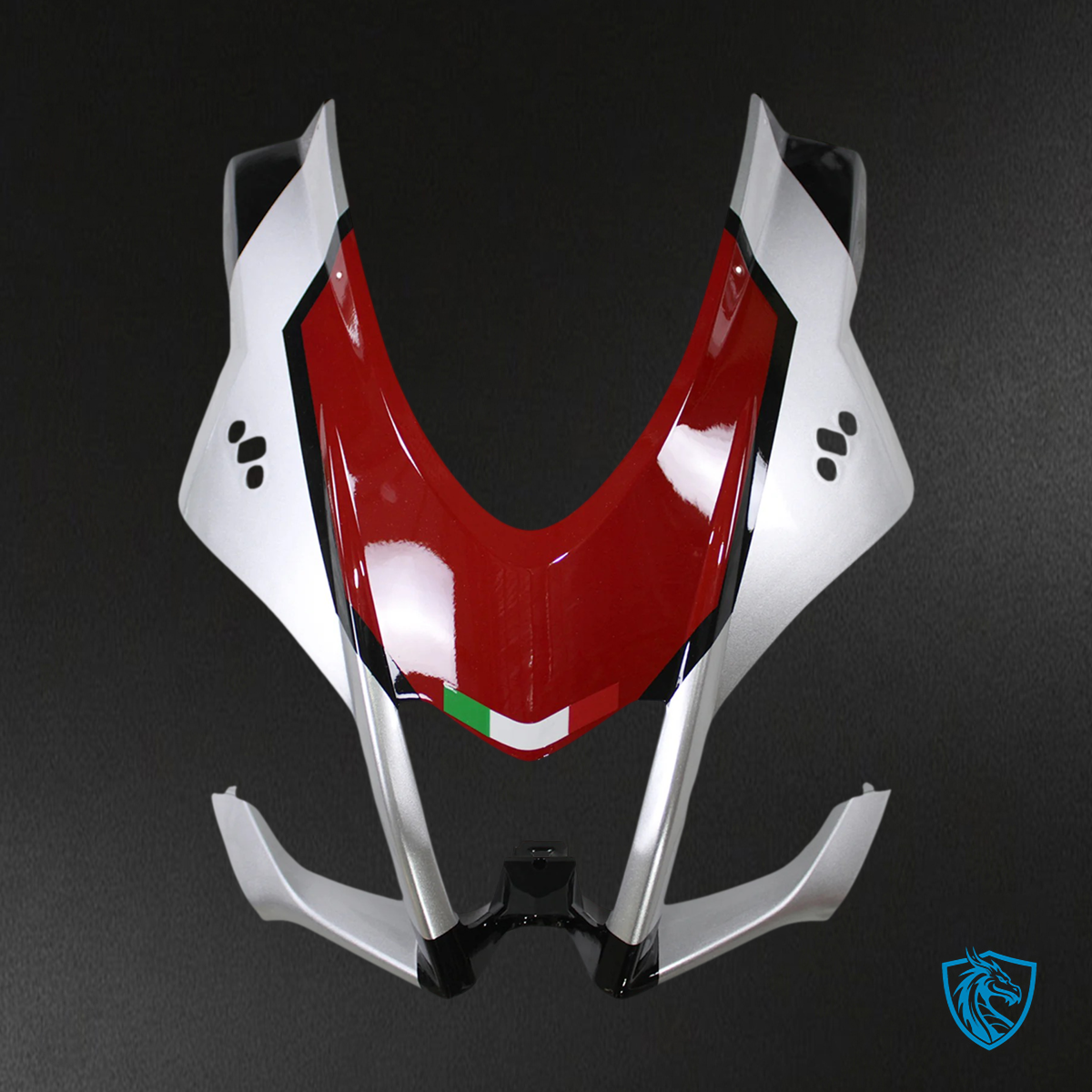 Aprilia RSV4 1000 (2016-2020) Fairing Kit - Red & Green Style 9 - ABS Bodywork