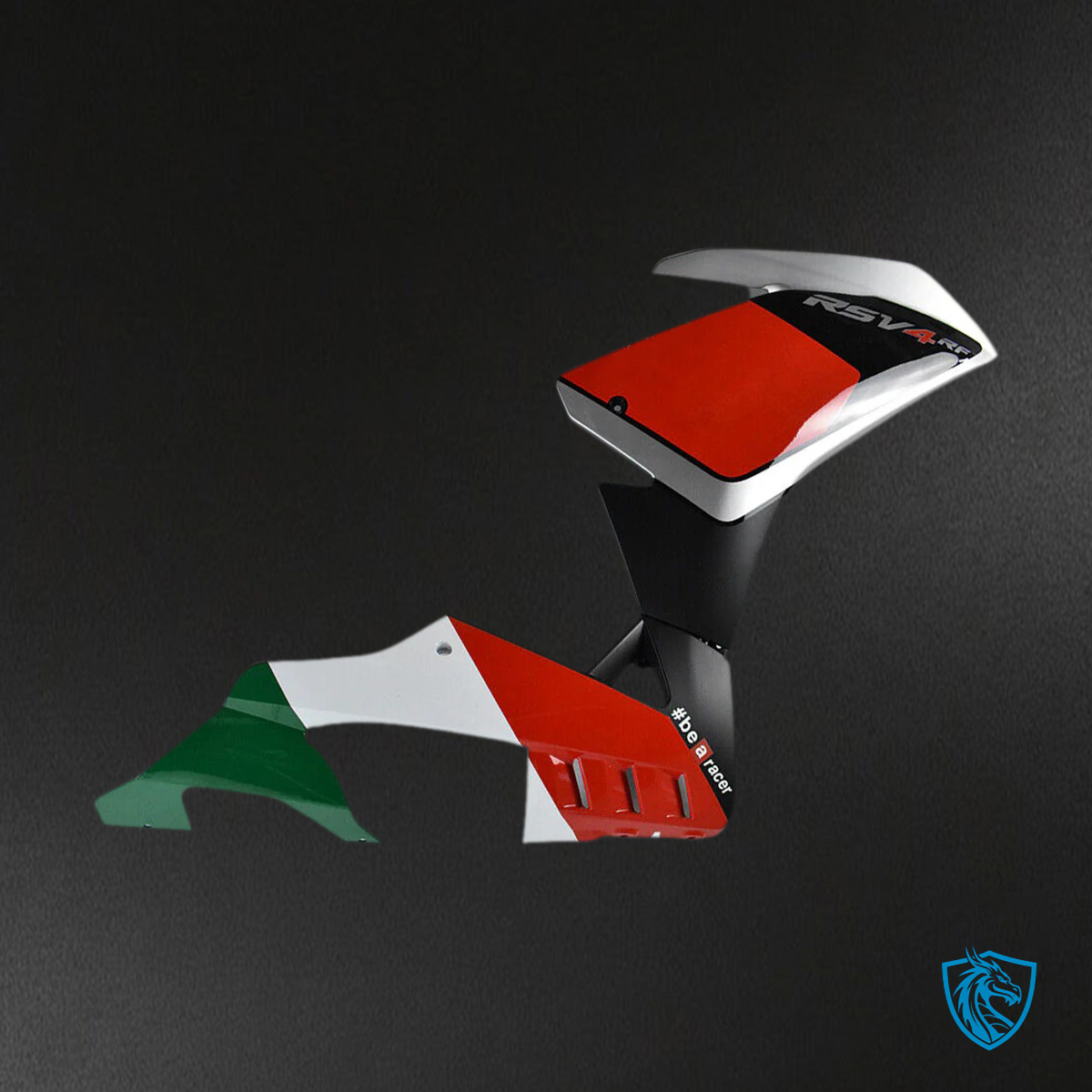 Aprilia RSV4 1000 (2016-2020) Fairing Kit - Red & Sliver - ABS Bodywork