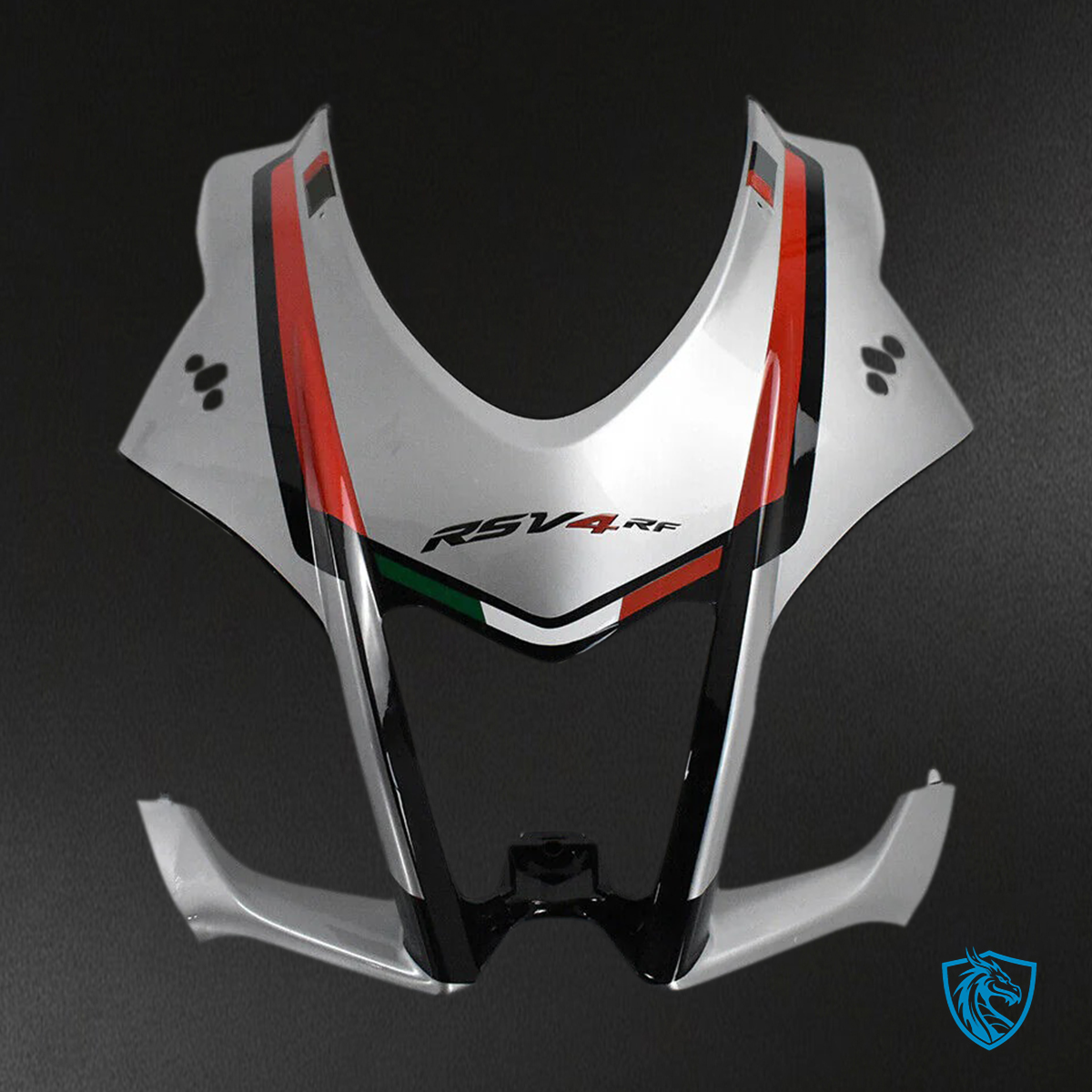 Aprilia RSV4 1000 (2016-2020) Fairing Kit - Red & Sliver - ABS Bodywork