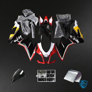 Aprilia RSV4 1000 (2016-2020) Fairing Kit - White, Red, Black & Yellow - ABS Bodywork