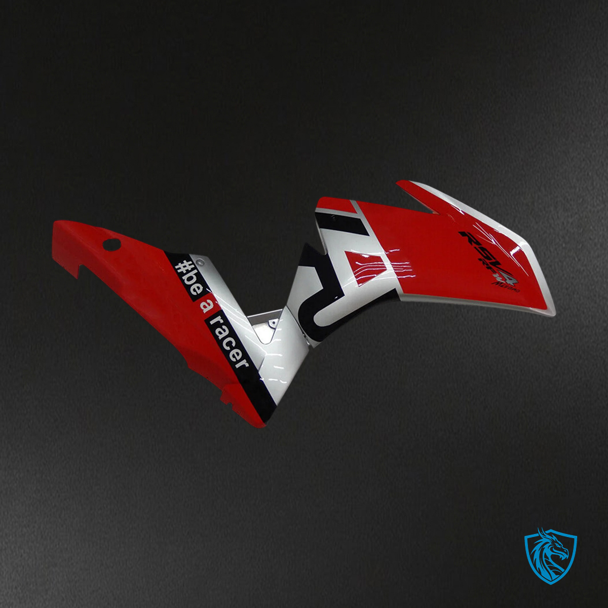 Aprilia RSV4 1000 (2009-2015) Fairing Kit - Red & Green Style 2 - ABS Bodywork