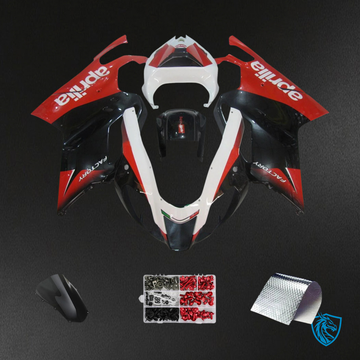 Aprilia RSV 1000 (2003-2006) Fairing Kit - Red & Black - ABS Bodywork