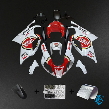 Aprilia RSV 1000 (2003-2006) Fairing Kit - Red & White - ABS Bodywork