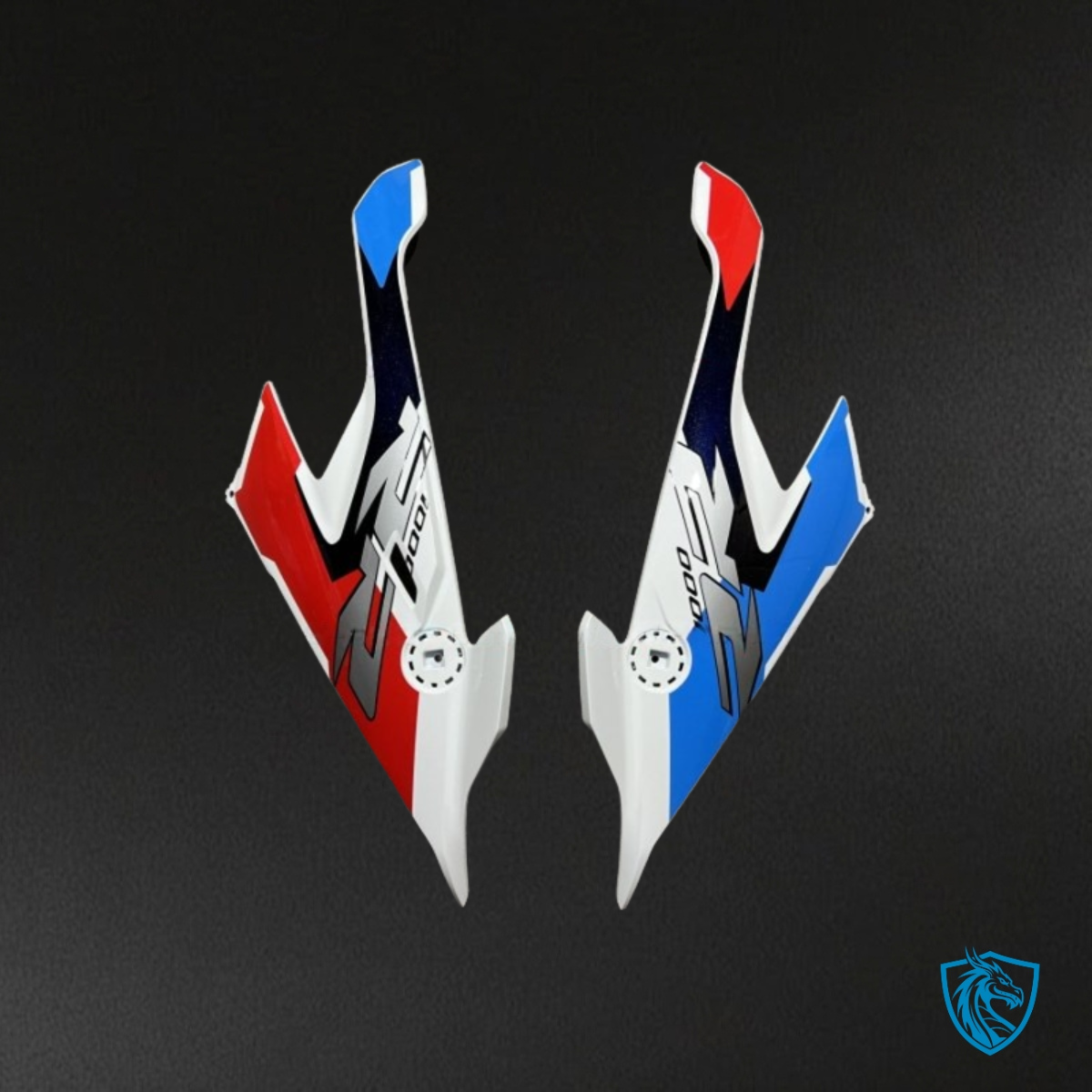 BMW S1000RR (2019-2020) Multicolor Carbon Fiber Fairing Kit - Aftermarket ABS Bodywork