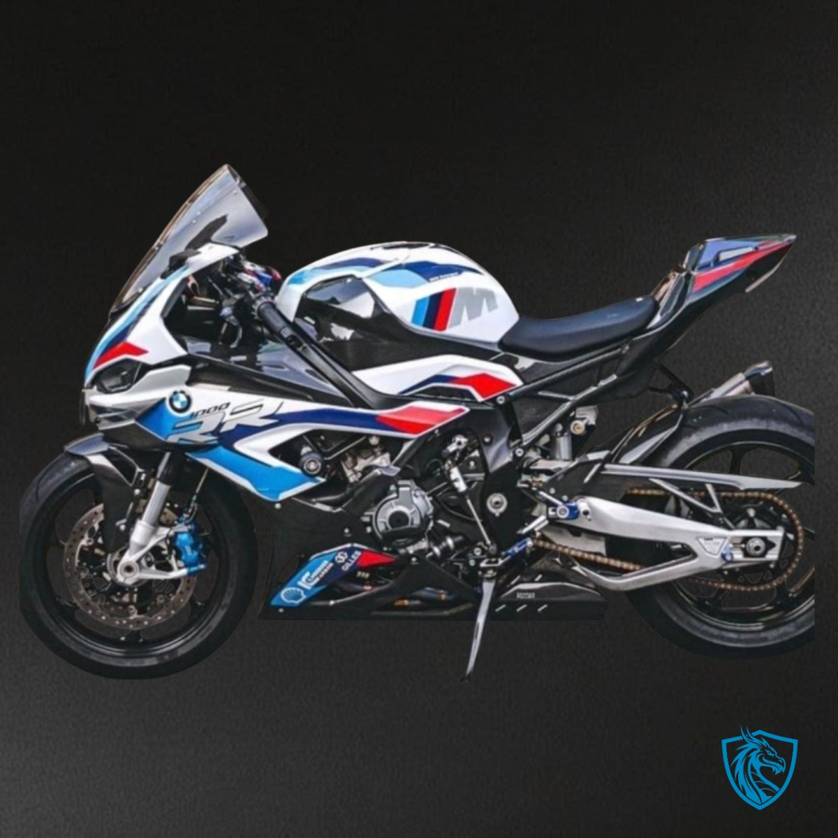 BMW S1000RR (2019-2020) Multicolor Carbon Fiber Fairing Kit - Aftermarket ABS Bodywork