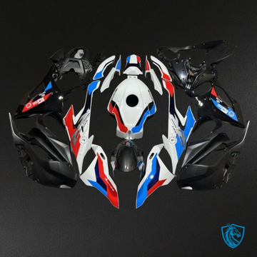 BMW S1000RR (2019-2020) Multicolor Carbon Fiber Fairing Kit - Aftermarket ABS Bodywork
