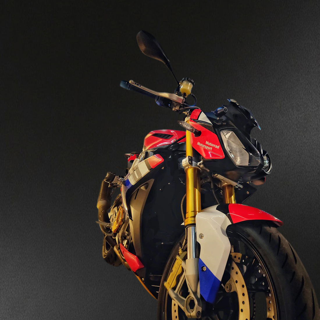 BMW S1000R (2014-2017) Fairing Kit - White and Red - ABS Bodywork