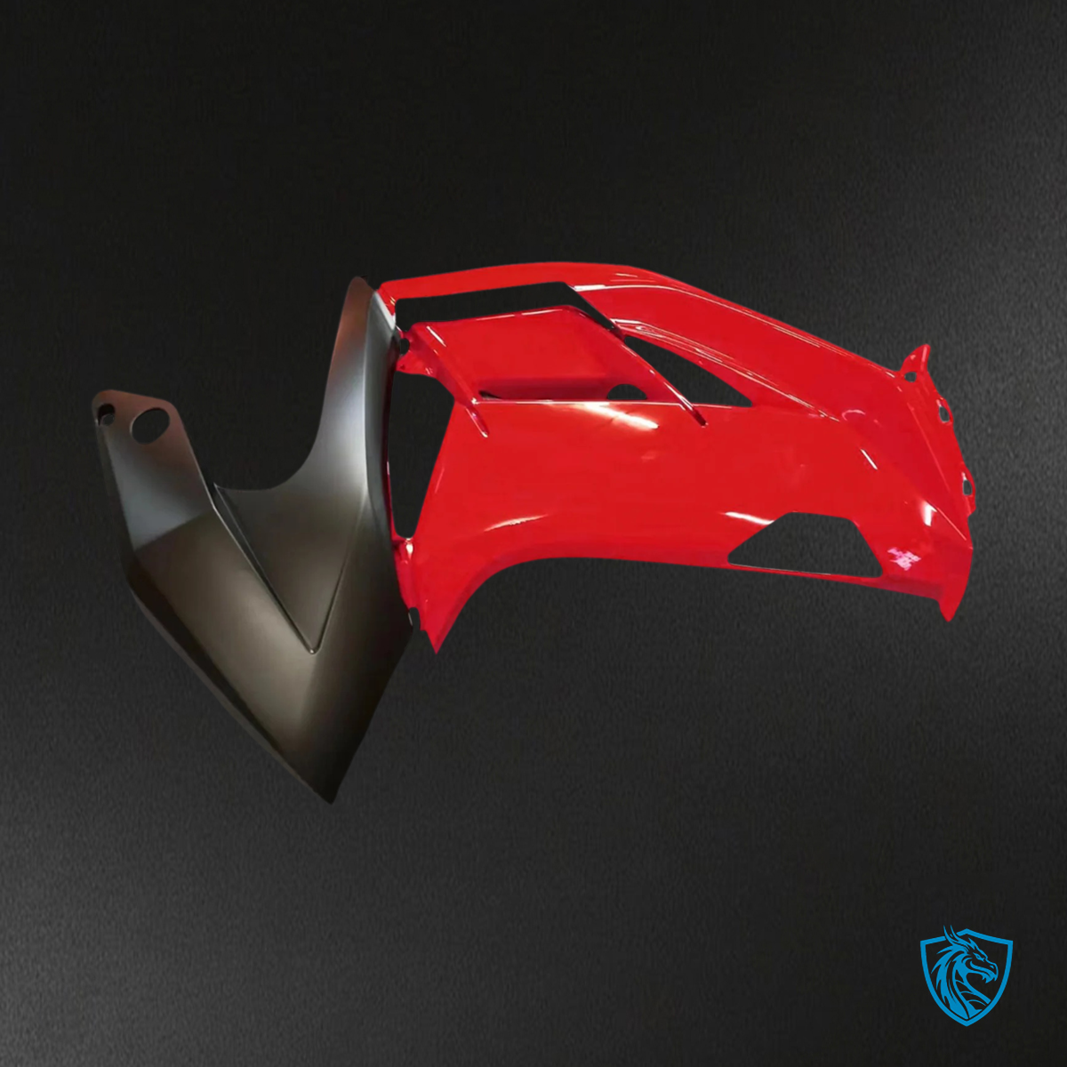 Kawasaki ER6F Ninja 650 (2012-2016) Black and Red -  Fairing Kit