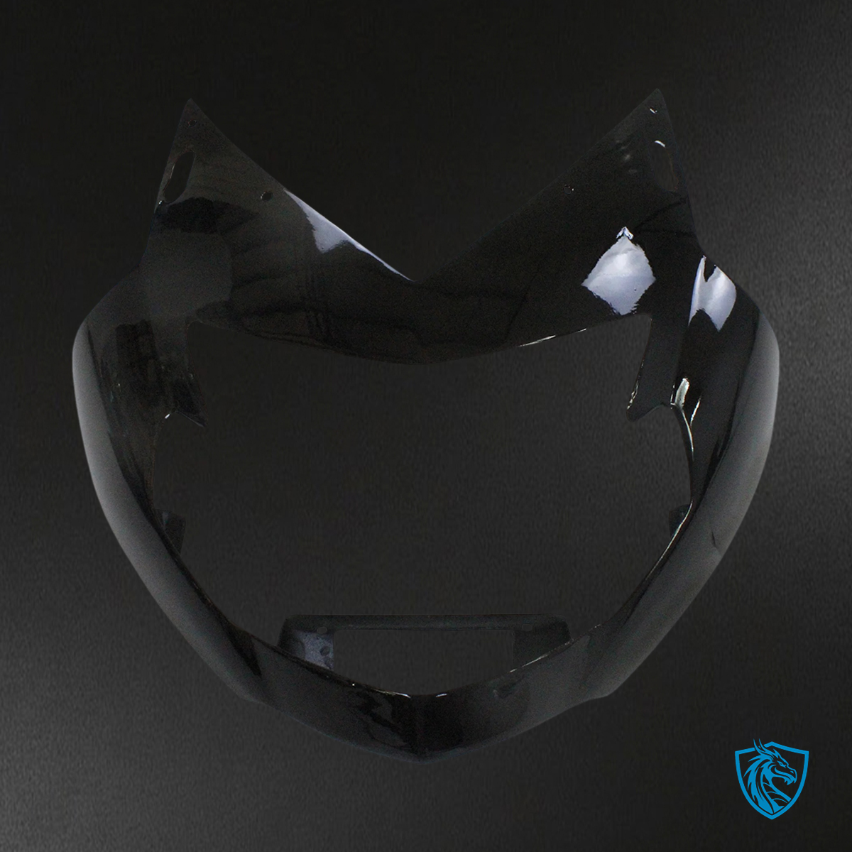 BMW K1200S (2005–2010) Fairing Set - Black and Blue Line - ABS Bodywork