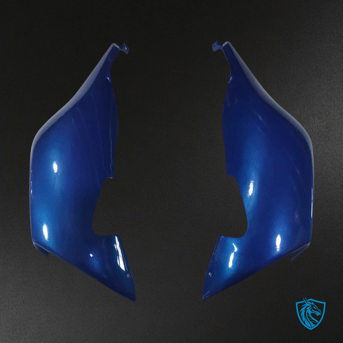 BMW K1200S (2005–2010) Fairing Set - Blue and Black - ABS Bodywork