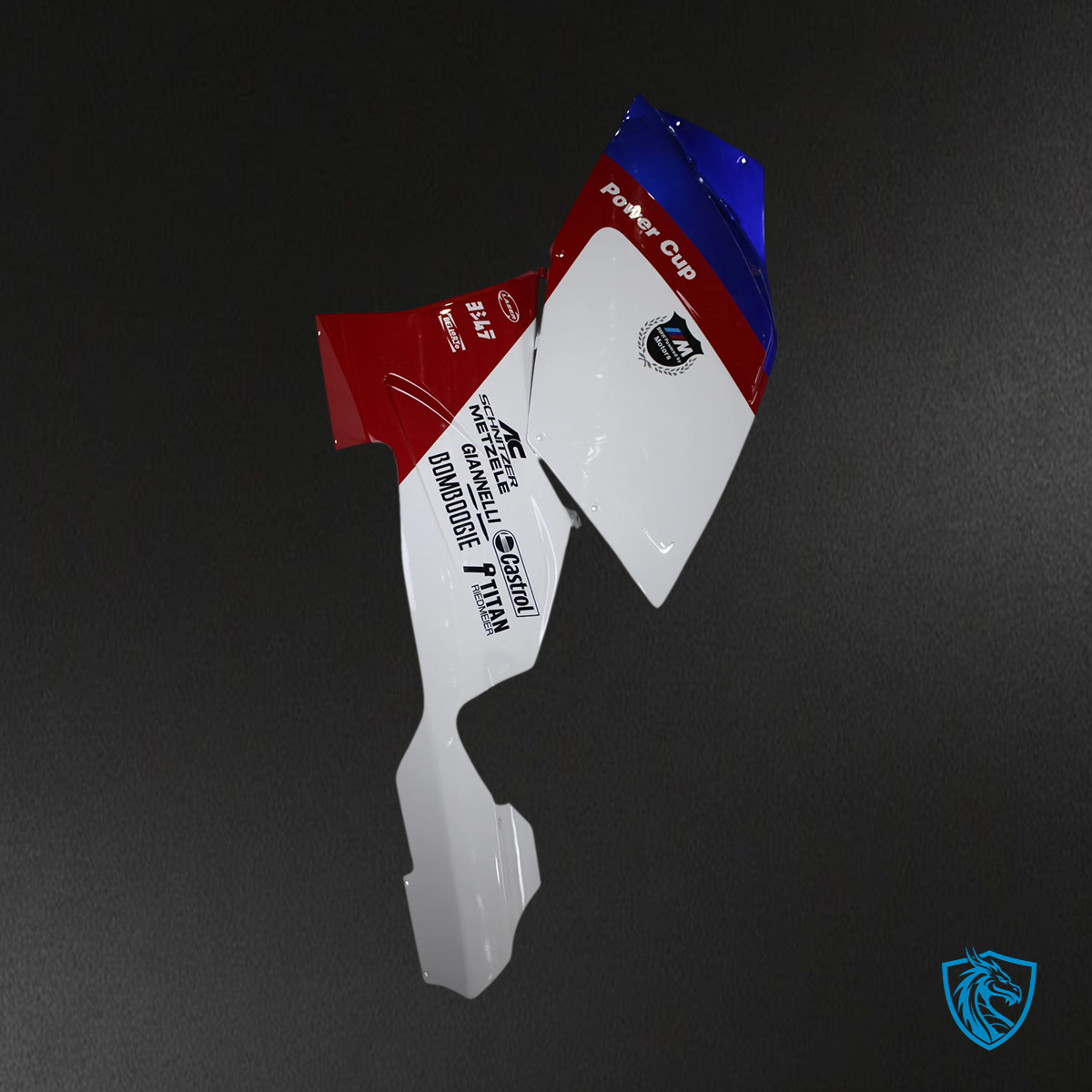 BMW K1200S (2005–2010) Fairing Set - Blue and Red - ABS Bodywork