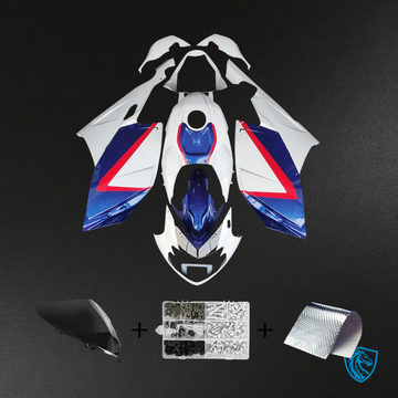 BMW K1200S (2005–2010) Fairing Set - Red and Blue - ABS Bodywork