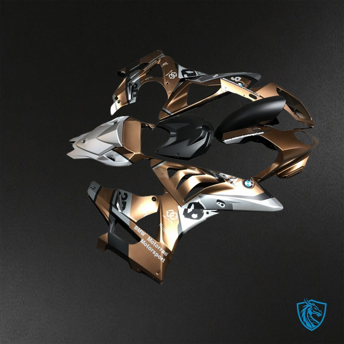BMW S1000RR (2009-2014)  Bronze ABS Bodywork - Fairings Kit