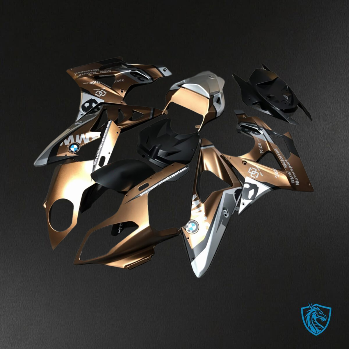 BMW S1000RR (2009-2014)  Bronze ABS Bodywork - Fairings Kit