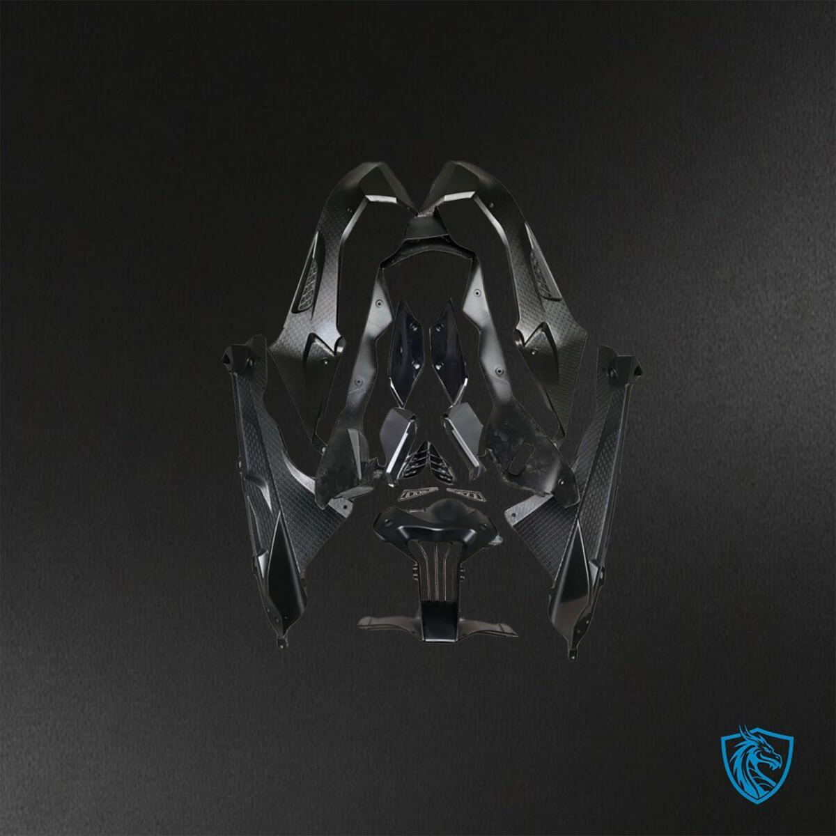 BMW S1000RR (2009-2014) Gloss Black - Replacement Motorcycle Fairings Kit
