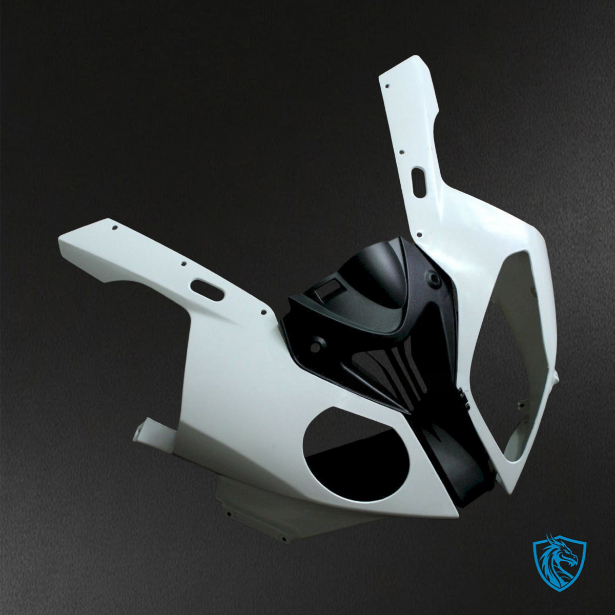 BMW S1000RR HP4 (2009-2014) White Fairings Kit - Aftermarket ABS Bodywork