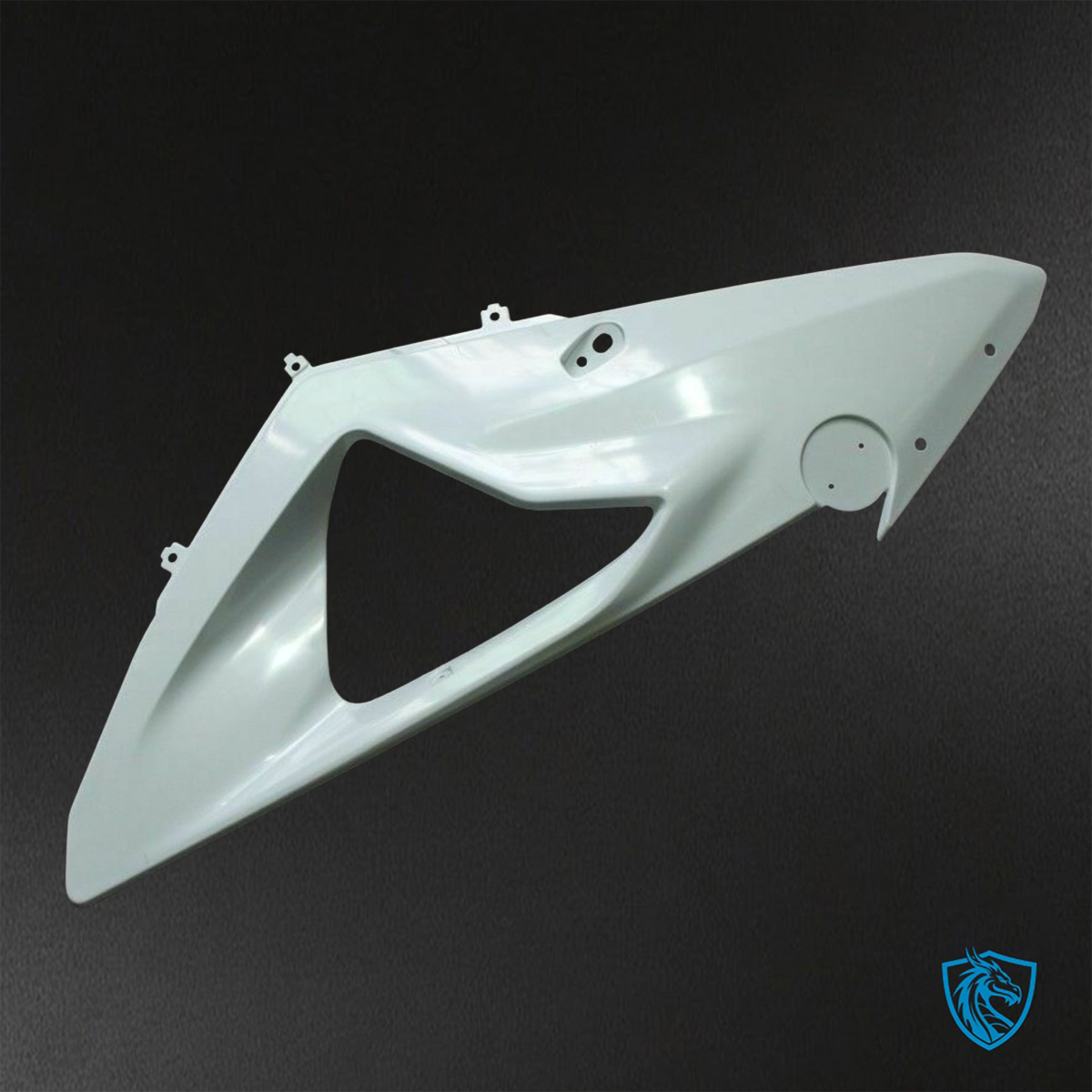 BMW S1000RR HP4 (2009-2014) White Fairings Kit - Aftermarket ABS Bodywork