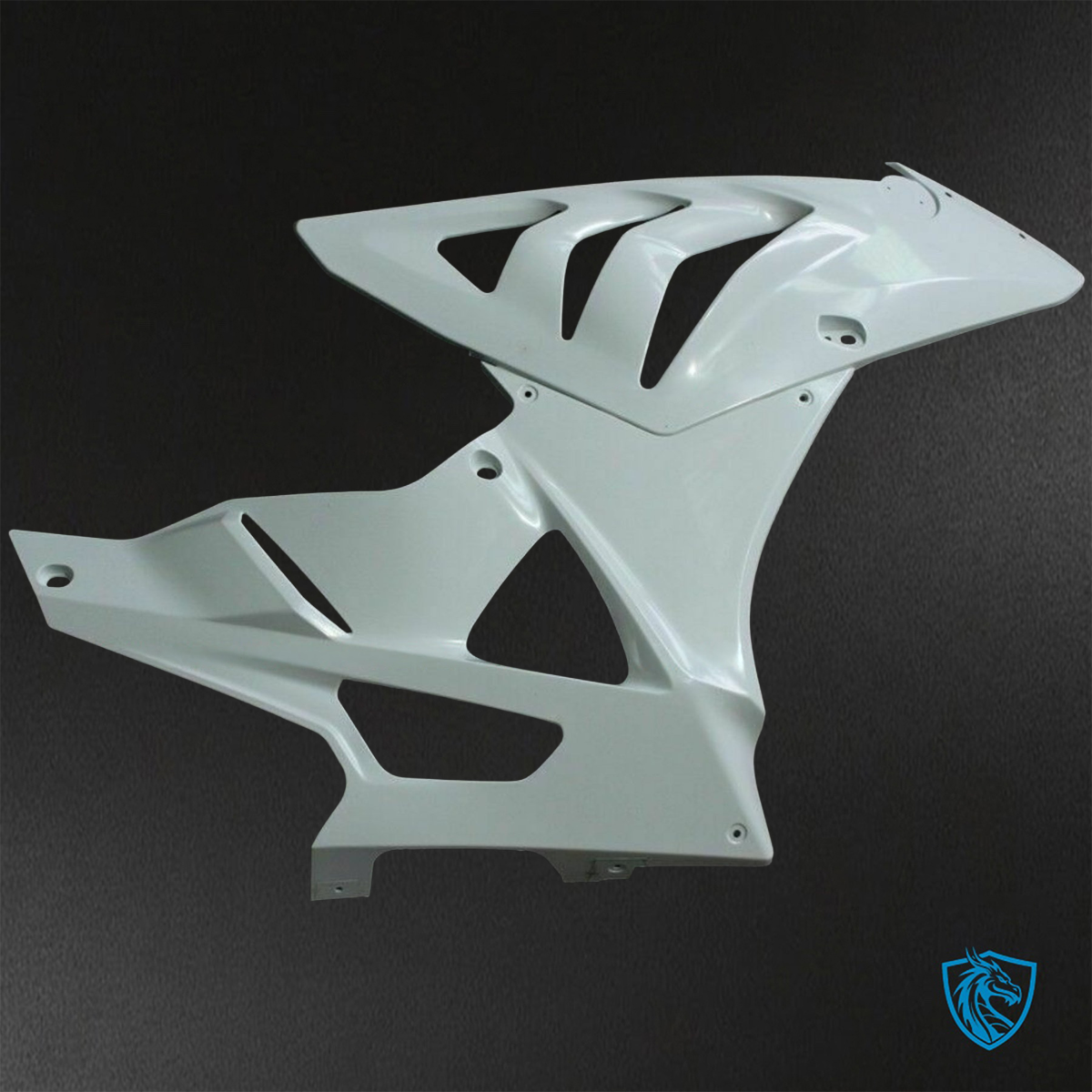 BMW S1000RR HP4 (2009-2014) White Fairings Kit - Aftermarket ABS Bodywork