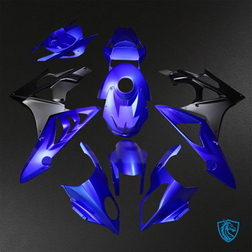 BMW S1000RR (2009-2014) Matte Blue & Black ABS Bodywork - Fairings Kit