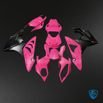 BMW S1000RR (2009-2014) Matte Pink & Black - Replacement Motorcycle Fairings Kit