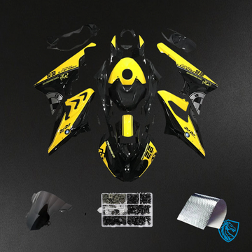 BMW S1000RR (2015-2016) Fairing Set - Yellow & Black - ABS Bodywork