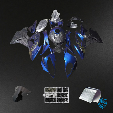 BMW S1000RR (2015-2016) Fairing Set - Carbon Fiber - Blue - ABS Bodywork
